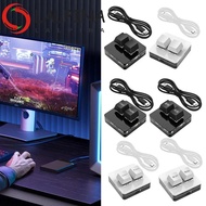 LALPINA Copy Paste Keypad, Acrylic Mini Custom Mini 2 Key Keypad, Hot Swap Keypad Type-c Interface M