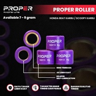Roller PROPER RACING LINE Scoopy CarburetorBEAT KVY 16x13mm Contents 3 Pcs Motorcycle Pulley CVT