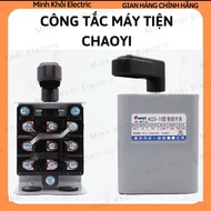 Chaoyi KO3-15, KO3-32 lathe switch, 380VAC 3-phase electric motor reversing circuit breaker