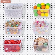 OKHALLO Pegboard Hooks, PP Pegboard Bins, Pegboard Box