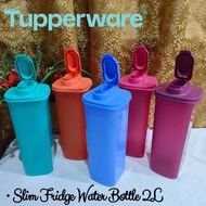 Tupperware Slim Fridge Water Bottle 2L (1) Tupperware Water Bottle