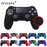 IVYUEEN Anti-slip Silicone Cover Skin Case for Sony PlayStation Dualshock 4 PS4 DS4 Pro Slim Control