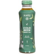 Haru Cold brew green tea 440 ml. 6 Bottles Slightly Sweet Formula 6