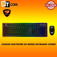 COUGAR DEATHFIRE EX GAMING WIRED KEYBOARD COMBO CGR-WXNMB-DF2