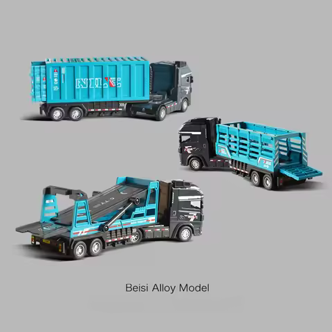 1pcs children I play construction truck toys engineering toys boy party role play desktop decoration