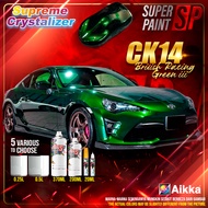 AIKKA CK14 British Racing Green III | Supreme Crystalizer | Aikka 2K Car Paint Motor Aerosol Spray C