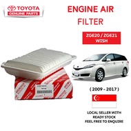 TOYOTA WISH 1.8L / 2.0L ( ZGE20 / ZGE21 ) ENGINE AIR FILTER - SINGAPORE