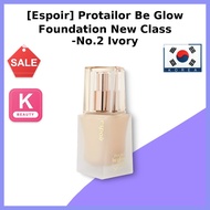[Espoir] Protailor Be Glow Foundation New Class -No.2 Ivory / Korean Foundation / Radiant Glow by mi