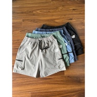Zipper shorts, many pockets, quick-drying, NB brand for both men and women