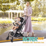 Stroller Babydoes Rotex 360 Derajat Ch 419 Innovative 360° Kereta Dorong Bayi Reversible Seat