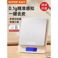 Supor Electronic Scale Kitchen Scale Food Scale Baking Dedicated Precise Small Gram Food Scale House