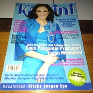 majalah Kartini bekas tahun 2006 cover Dina Lorenza