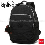 KIPLING CLAS CHALLENGER 15016 素面 A4 後背包 書包 小猴子 LUCI日本代購