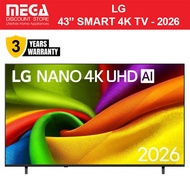 LG 43NU855BPSA 43" UHD NANO 4K SMART LED TV