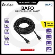 Hdmi TO HDMI Cable 2m GOLD PLATE - BAFO 2 METER HDMI Cable