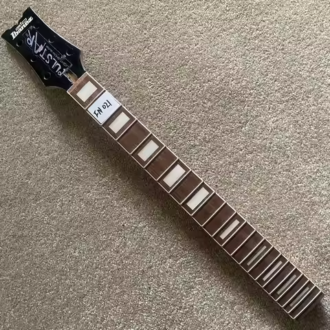FN021 LP Guitar Neck Unfinished Version Genuine Ibanez GIO Series Maple+Rosewood 22 Frets with Damag