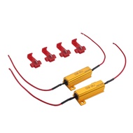 2x 50w 6 ohm Load Resistors Universal fits LED HeadLight Fog Light Daytime DRL Canbus No Error DRL W