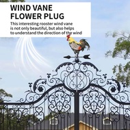 Metal Weather Vane with Rooster Ornament Wind Vane Weather Vain for Roof Weather Vanes for Roofs Roo