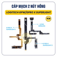 Logitech G Pro Wireless Mouse Replacement 2 Side Button Circuit Cable & G Pro X Superlight 1 2