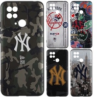 Soft Silicone TPU Case for iPhone Apple 15 Pro Max 14 7 8 11 6 6s SE 12 13 Yankees