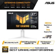 ASUS TUF Gaming VG27AQL3A-W White Gaming Monitor – 27-inch, QHD(2560x1440), 180Hz, Fast IPS, ELMB Sy