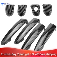 ฝาครอบมือจับประตูภายนอกคาร์บอนไฟเบอร์ ฝาครอบมือจับประตูภายนอกสำหรับ BMW 1 2 3 4 Series E87 E90 E91 E