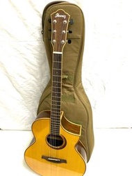 Ibanez AEW21VKNT Ovangkol Exotic Wood Acoustic-Electric Guitar Level 1 Gloss Natural 電結他
