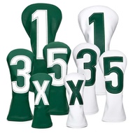 Large Number Golf Wood Club Cover Club Cap Cover Golf Supplies Accessories Golf Club Cover