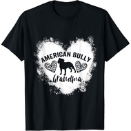 American Bully Grandma American Bully Dog Lover Gift T-Shirt