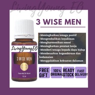Young Living Three (3) Wise Men Essential Oil Blend 15ml Pure Eo Aromatherapy Campuran Minyak Pati 精