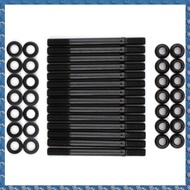 (VSNJ) 201-4302 Cylinder Head Stud Kit Engine Cylinder Head Bolt for E36 325I 2.5L 6 Cyl M50 3.0L S5