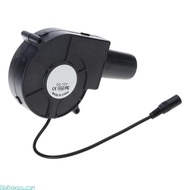 Zebeaa 12V DC Dual  Bearing Blower Fan 9733 97x97x33mm 9 7cm 12V 2A 20W 6000R min 5 5x2 1mm Turbofan