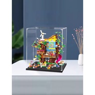 [Transparent Display Box] Friendship Tree House Acrylic Display Box Suitable for Lego 41703 Transpar