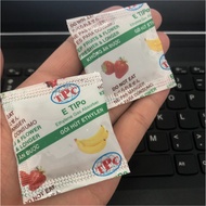 20 Ethylene desiccant packs for fresh fruits (granates) 5gr