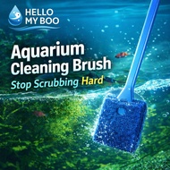 Aquarium Cleaning Brush Fish Tank Brush Algae Remover Long Handle Double Sided Scrubber 鱼缸刷