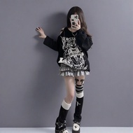 y2k y2k Sweater y2k Clothes y2k Suit Asian Culture y2k Women's Clothing y2k Hot Girl Black Knitwear 