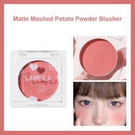 Matte Mashed Potato Powder Blush nude Makeup Monochrome Blush Natural Powder Blush