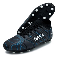 HARA Sports รุ่น Iron-Man รองเท้าสตั๊ด รองเท้าฟุตบอล รุ่น F28 สีดำ