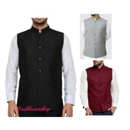Pakistani vest - muslim men's vest - long vest - formal vest
