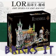 Lepin Lord of The Rings Rivendell Building Block Bricks Compatible Set