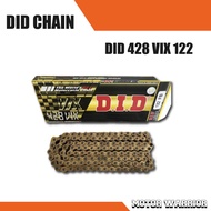 DID 428 VIX Sealed T-ring Motorcycle Racing Chain Latest