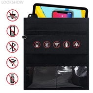 LOOKSHOW 12x20cm/25x28cm/35x45cm Car Key Radiation Protection Storage Bag Blocking Mobile Phone Anti