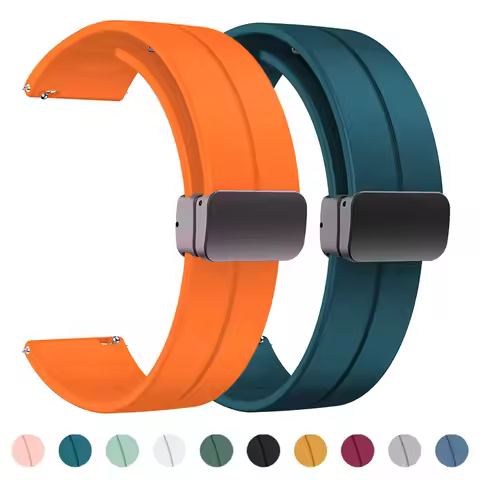 Silicone Watch Straps 22mm For TicWatch Pro 3 Ultra GPS/LTE GTX Replacement Watchband For TicWatch G