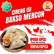 CIRENG BAKSO 6PCS DALAM 1 KEMASAN(HALAL FOOD) JAJANAN Indonesia cireng isi viral