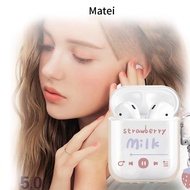 jm01d| matei headset bluetooth casing kartun lucu transparan true