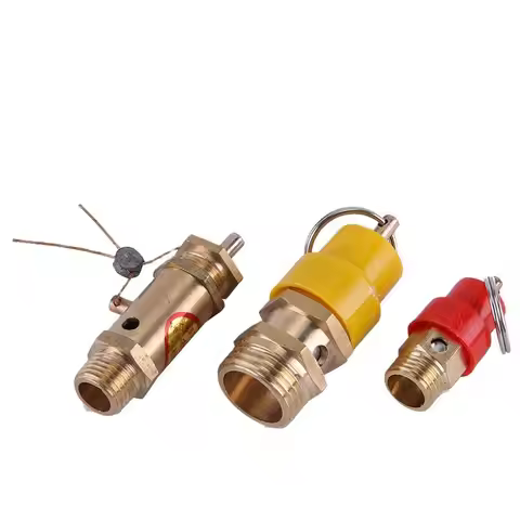 Air Compressor Safety Relief Valve Air Gas Pressure Release Regulator 1/8" 1/4'' 3/8" 1/2" 3/4"BSP 8