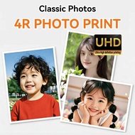 (Photo over plastic)4R Photo Printing 20pcFuji Photo waterproof Paper (express)cuci gambar