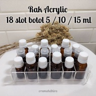 Acrylic essential oil bottle rack 5-15 ml perfume cosmetics aromatherapy acrylic holder