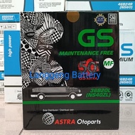 Honda Jazz, City, Freed, Mobilio Ns40Zl / 36B20L Gs Astra Mf Car Battery