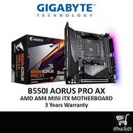 GIGABYTE B550I AORUS PRO AX AMD Socket AM4 (MINI-ITX) MOTHERBOARD